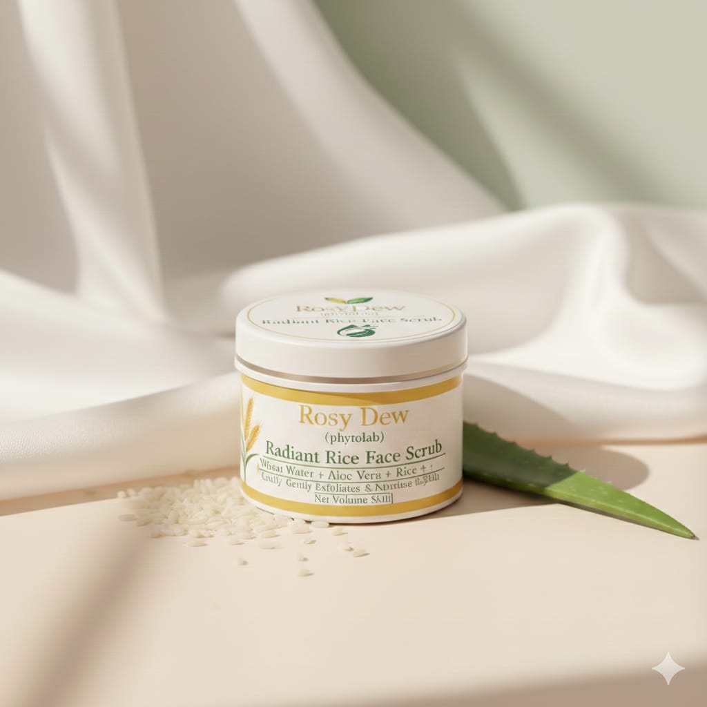 Scrub (Radiant Rice face scrub)