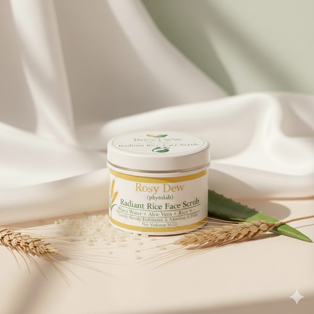 Scrub (Radiant Rice face scrub)